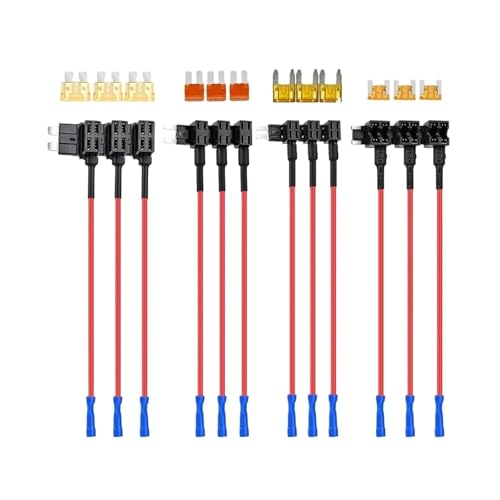 Porte-fusible voiture ATC ATS dérivation 12V sans coupure de câble