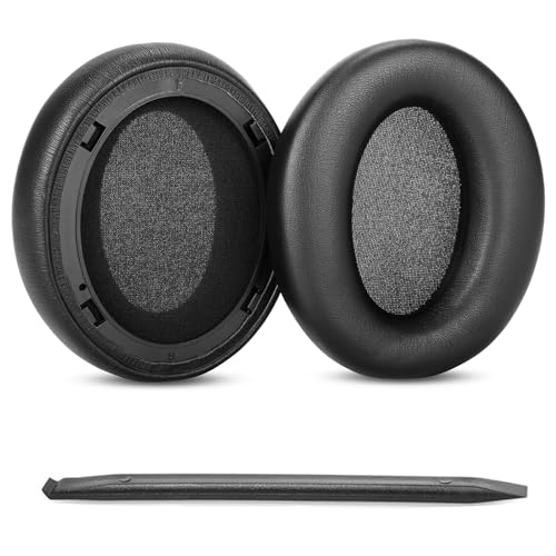 RP-HD605N Earpads Replacement Compatible with Panasonic RP-HD805N RP-HD605N RP-HD601N Headphones Ear Pads Cushions Protein Leather Memory Foam Black