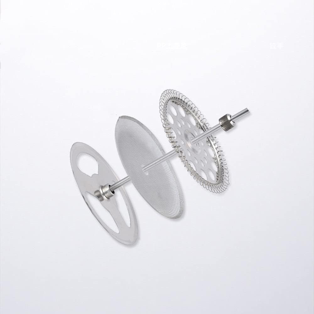 French Press Pot Double Walled Insulation Coffee Pot With Filter Screen French Press Coffee Maker Easy To Clean And Use (Color : Clear Size : 1000ml)