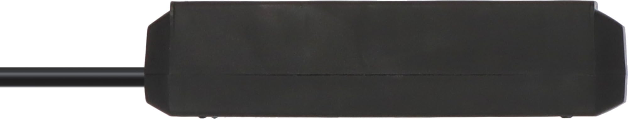 Brennenstuhl Eco-Line Steckdosenleiste 3-Fach (Mehrfachsteckdose mit erhöhtem Berührungsschutz und 1,5m Kabel) schwarz (Single, 1,5m (Packung mit 10))