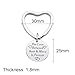 ShiQiao Spl Aunt Niece Gifts Keychain, The Love Between Aunt and Niece is Forever Pendant Keyring Birthday Christmas Gifts