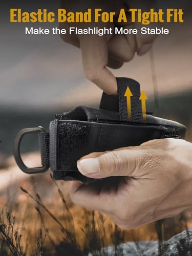 Image of OneTigris Flashlight Holster Flashlight Holder Molle Flashlight Holster Tactical Flashlight Pouch Holder for Belt 1000D Cordura Nylon