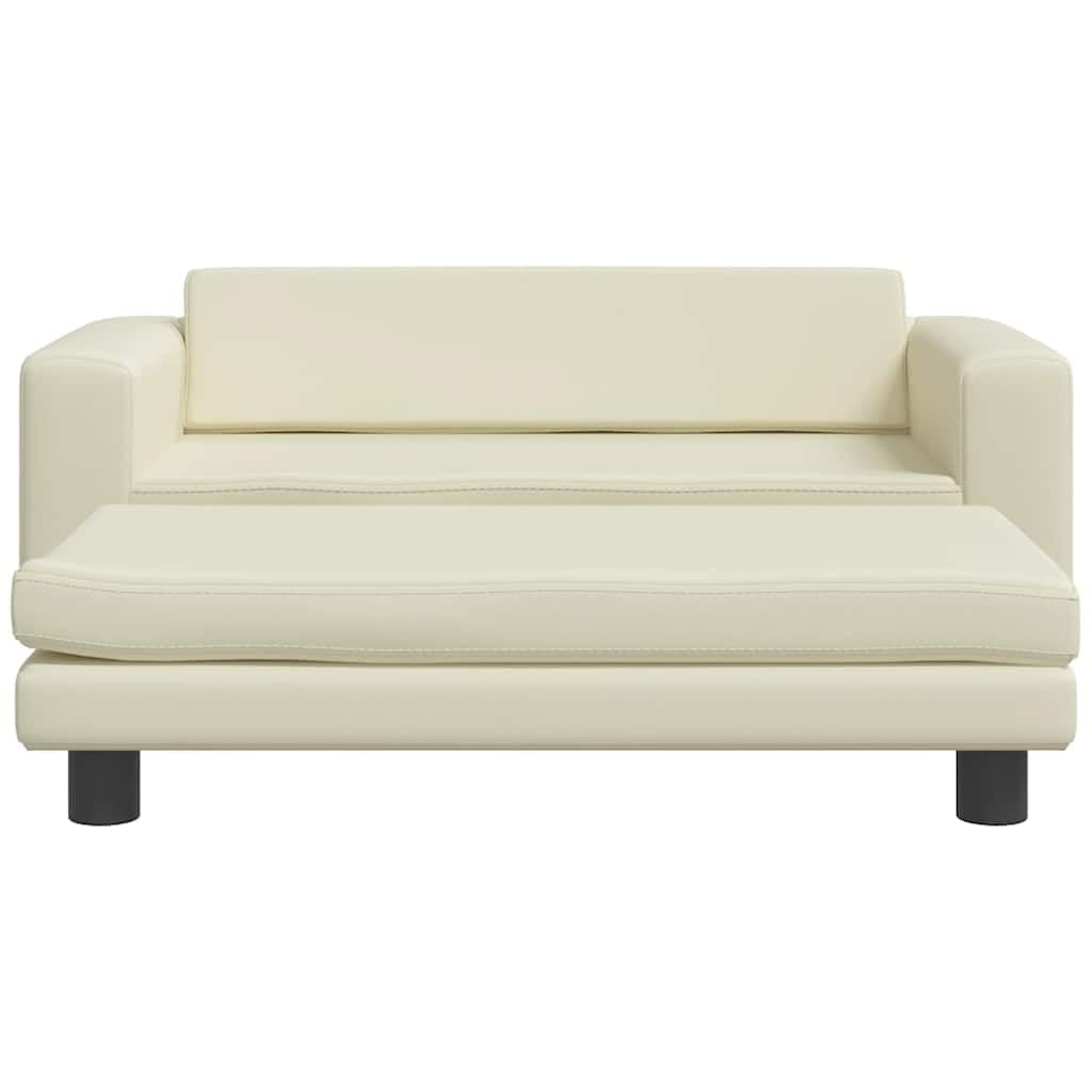 Cuccia per cani con estensione, in ecopelle, 100 x 50 x 30 cm, morbido divano con imbottitura in schiuma, antiscivolo, impermeabile, delicato sulle articolazioni, per cuccioli, anziani