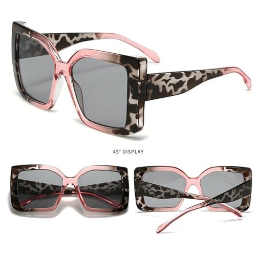 helena fashion Oversized Square Cat Eye Sunglasses For Women Luxury Big Wide Frame Men Sun Glasses Femle Shades S652
