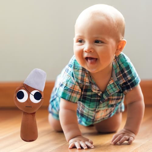 Image of Brown Bin Sprunki Plush Toys