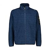 CMP Herren Knitted Jacquard Jacke, Storm, 58