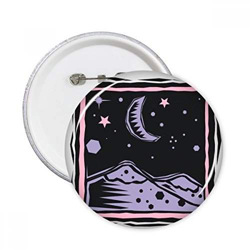 Broches rondes gravées Mexique : le cadeau idéal pour sublimer une veste en lot de 5