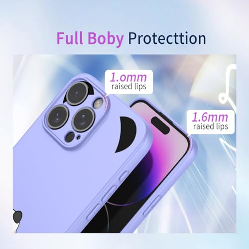 UPLAI Case for Motorola Moto G34 5G, Ultra Thin Silky Liquid Silicone Shockproof Cover with Premium Fiber Lining - Image 4