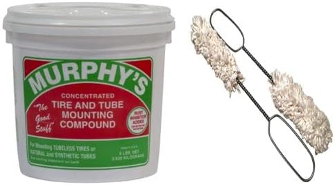 Belgrade Parts & Service, Inc.Tire and Tube Mounting Compound REM 46634-8 lb. Pail w/ 2 Tire Changer Mounting Cotton Lube Swabs