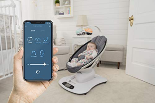 Cadeira Mamaroo 4.0 Grey/Mesh, 4 Moms, Cinza glide