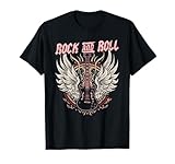 Un diseño único para los fanáticos de la música y el rock. Diseño de guitarra rock n roll para mujeres que aman la música rock, rock n roll mujeres. Gran ropa a juego para profesores y estudiantes.