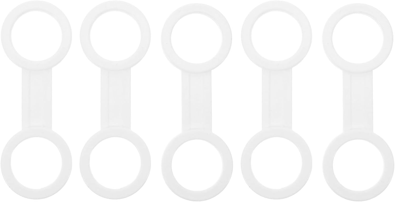 Silicone Snorkel Clip Keeper 5pcs for Mask Strap and Tube