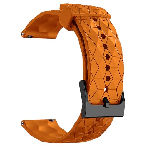 Image of ACM Watch Strap Silicone Designer Belt 22mm compatible with Universal 22mm Size Replacement Strap Smartwatch Sports Hook Band