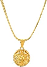 Handicraft Kottage ® 1gm 22Ct gold plated Pandent/Necklace/Jewellery Set/Fashion jewellery/Chain for Women Girls