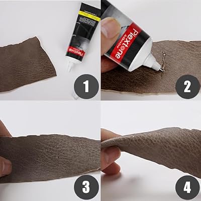 Leather Glue, Special Fabric Glue Permanent Clear Washable for Bonding Between Leather and Leather, Leather and Substrates of Different Materials