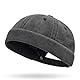 YKDLLF Cotton Docker Cap Seemannsmütze Hafenmütze Sommer Docker Cap Quick Drying Cap Ohne Schirm Schnelltrocknend Seemannsmütze Fisherman Beanie