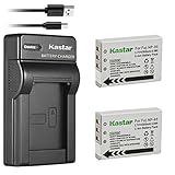 Kastar Battery (X2) & Slim USB Charger Replacement for Fujifilm FNP95, NP95, NP-95 and Finepix F30, F31FD, Real 3D W1, X30, X100, X100T, X100LE, X100S, X-S1 and DB-90, GXR, GXR Mount A12, GXR P10