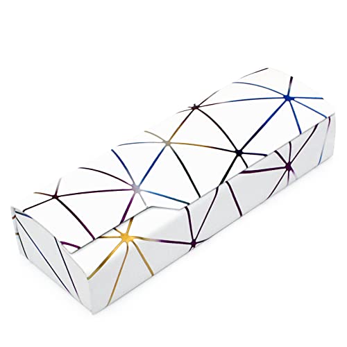 Image of Abwuulq- lattice dazzling glasses case,Portable protective case for glasses,Fashion glasses rigid cover,unisex