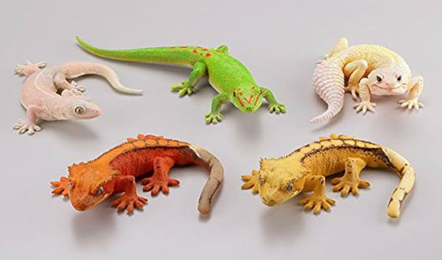 【新品・未開封】 ヤモリ大全Ⅱ クレステッドゲッコー フルコンプセット カプセルQミュージアム『ヤモリ大全②-クレステッドゲッコー