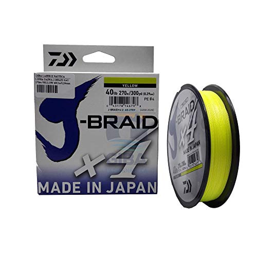 Linha Daiwa J-Braid X4U 270m