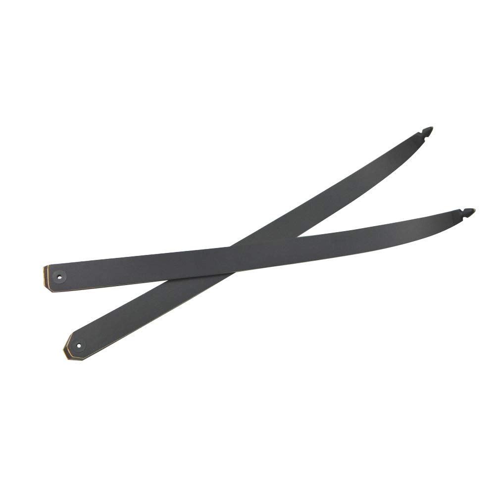 60"Tiro con L'Arco Tradizionale Takedown Ricurvo Arco e frecce Set Riser in Legno 30-60lbs Longbow Caccia all'aperto Caccia per Adulti Arco Destro (Bow Limbs, 30lbs)