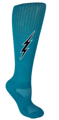 MOXY Socks Knee-High Lightning Electric Insane Bolt Deadlift Socks