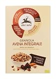 4 X 300GR GRANOLA ALCE NERO CIOCCOLATO FONDENTE E MANDORLE O FICHI E SEMI - PRODOTTO BIOLOGICO - CEREALI INTEGRALI - ORDINE MISTO (CIOCCOLATO/MANDORLE)
