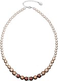 Evolution Group Collana Necklace with Pearls 32,005.3 Brown sEG0043 Marca, Estándar, Metallo, Nessuna pietra preziosa