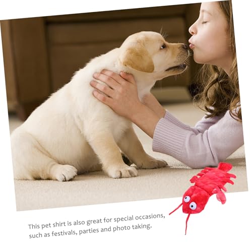 Disfraz de langosta rojo para perros talla XS miniatura 6