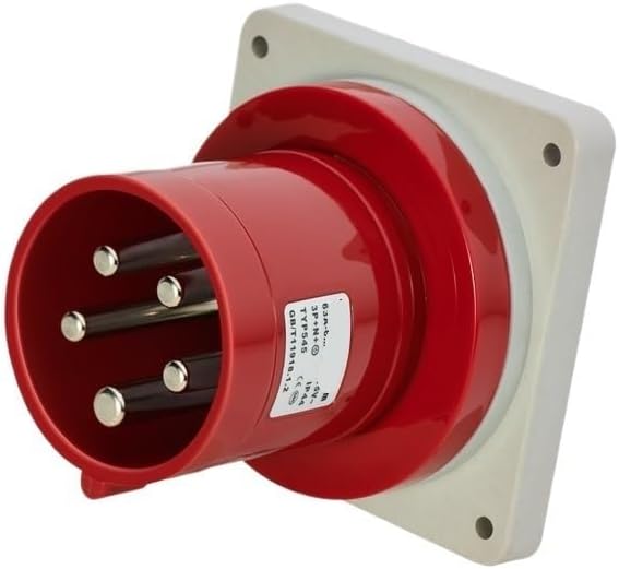 63A 5-pin Aviation Industry Plug Connector(63A 5 core Concealed Socket)