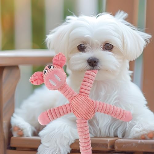 Juguete mordible suave para perros pequeños en forma de cerdito o elefante miniatura 5
