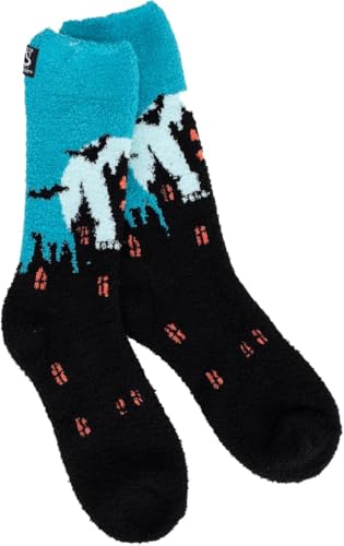 Image of World's Softest Cozy Collection Crew Socks - Smooth Multi Colors Cozy Socks - Knit Top Holiday Spirit Fashion Socks