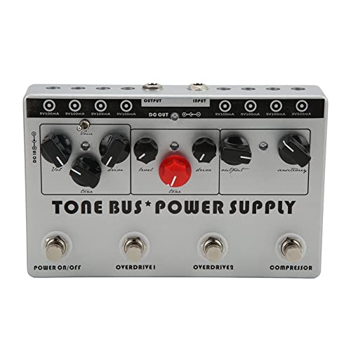 Multi Effect Processor Tone Bus 8 Output Power Supply Guitar Combination Effects Pedal DC, Professional Accessories