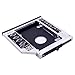 Bfenown 2nd HDD SSD Hard Drive Caddy Tray Replacement for Lenovo Thinkpad T420 T430 T510 T520 T530 W510 W520 W530, Internal Laptop CD DVD ROM Optical Modular Bay to 2.5 Inch 12.7mm