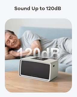 ClaspVital One-Touch Simple Music Player for Seniors | Audio Book Player for Elderly 32GB TF Card with Reader | 6,000 Songs Mp3 Music Player, Gift for Dementia, Alzheimers (Grey)