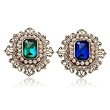 YUPZAR 2 Pezzi Vintage elegante unico spilla di cristallo, spille gioiello per vestiti, Pi...