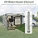 520900 RV Water Heater Element Replacement Suburban SW10DE SW6DE SW12DE Suburban RV Water Heaters Element 120V 1440W with Dual Hex Wrench Socket