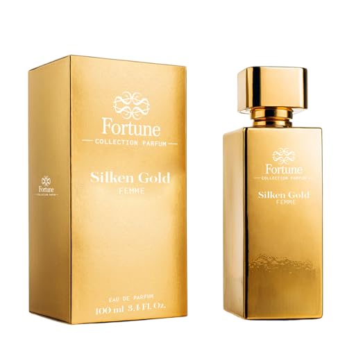 FORTUNE Silken Gold - Eau de Parfum para Mujer 100ml/Fragancia sofisticada y Duradera