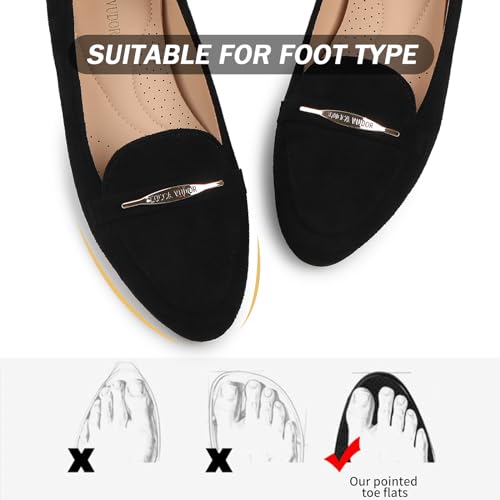 Women's Classic Ballet Flats Casual Comfort Slip On Flats Shoes，Comfortable Slip On，Ballet Shoes，Slip On Casual，Flat Shoes，for Walking,Home, Daily， Driving, Dressy for Women's2