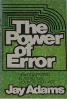Paperback Power of Error Book