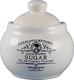 Charlotte Watson Country Collection in Cream Covered Sugar Bowl