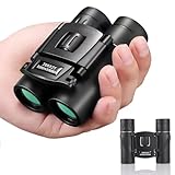 Binoculars for Adults Long Range, 200x25 High Power Compact Binoculars for Kids & Adults, Waterproof Mini Pocket for Football Watching, Bird Watching, Travel, Concert