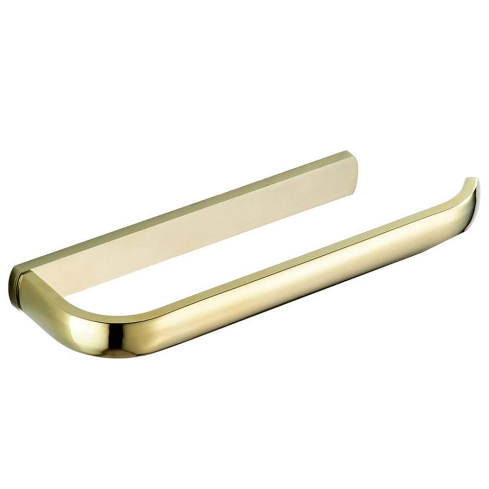 Porte-serviettes laiton doré pour résoudre le manque de rangement de douche