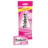 Trident Bubblegum Sugar-Free Chewing Gum, 3 Packs of 14 Pieces (42 Total Pieces)