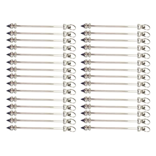 Colgante de metal con barra de perlas para diseñar bisutería artesanal sin límites