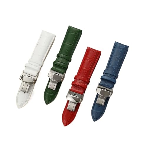 Correa de reloj de cuero para el día a día con cierre de 18mm 3