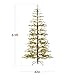 Best Choice Products Pre-Lit Sparse Christmas Tree 6ft Artificial Pine Holiday Décor Aspen Noble Fir w/ 2-in-1 White & Multicolor LED Lights