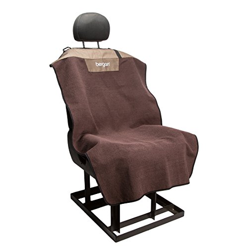 Bergan Bucket Seat Cover, Premium Microfiber, Mole' Brown