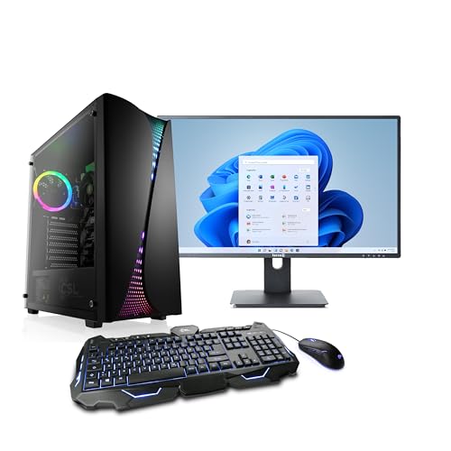 Basic Gaming PC mit Windows 11 Home | AMD Ryzen 5 PRO 4650G 6x3