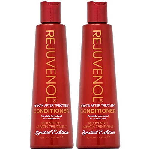 Rejuvenol After Keratin Treatment Conditioner 10 oz (Pack of 2)